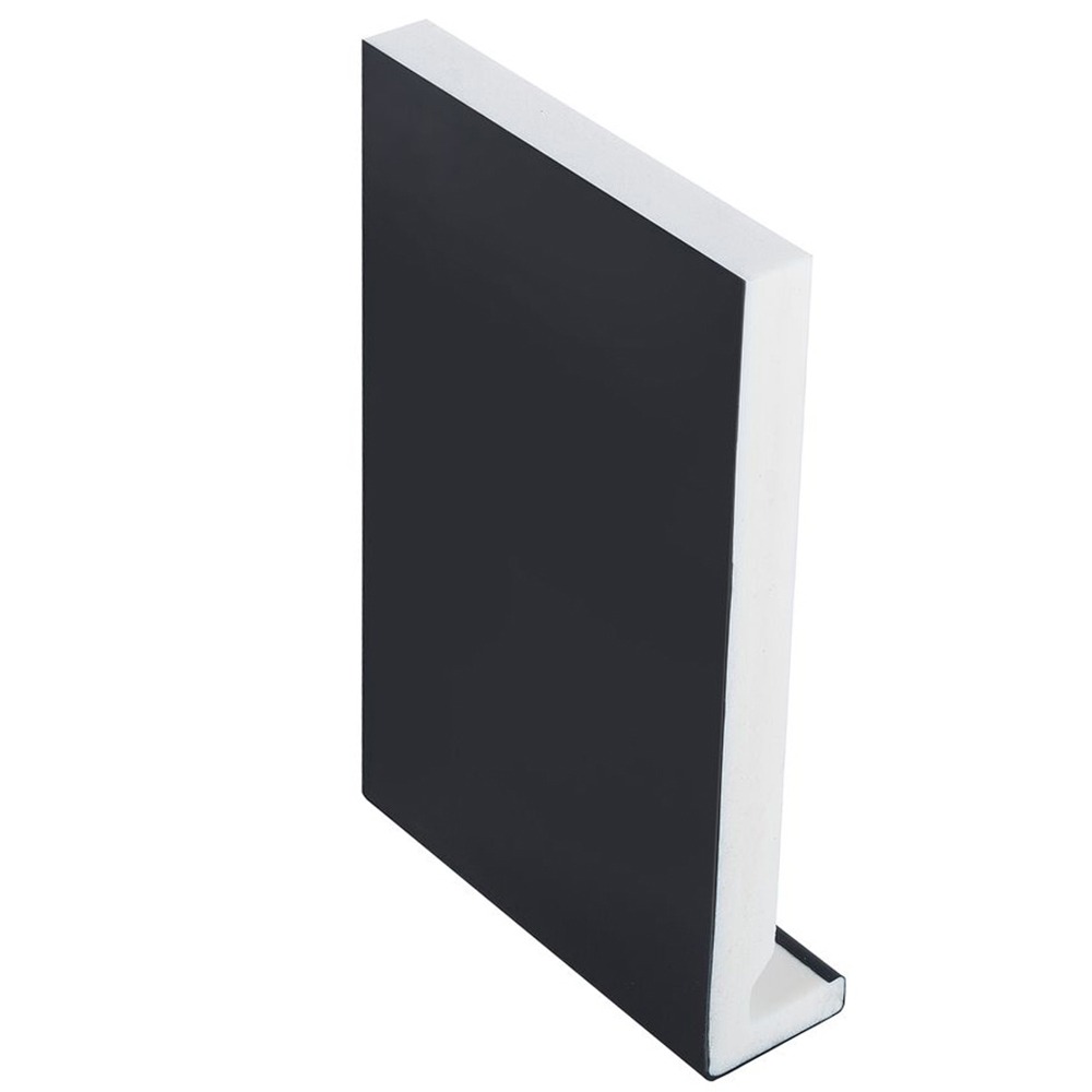 Black Square 16mm x 175mm Square Fascia Board (5m)