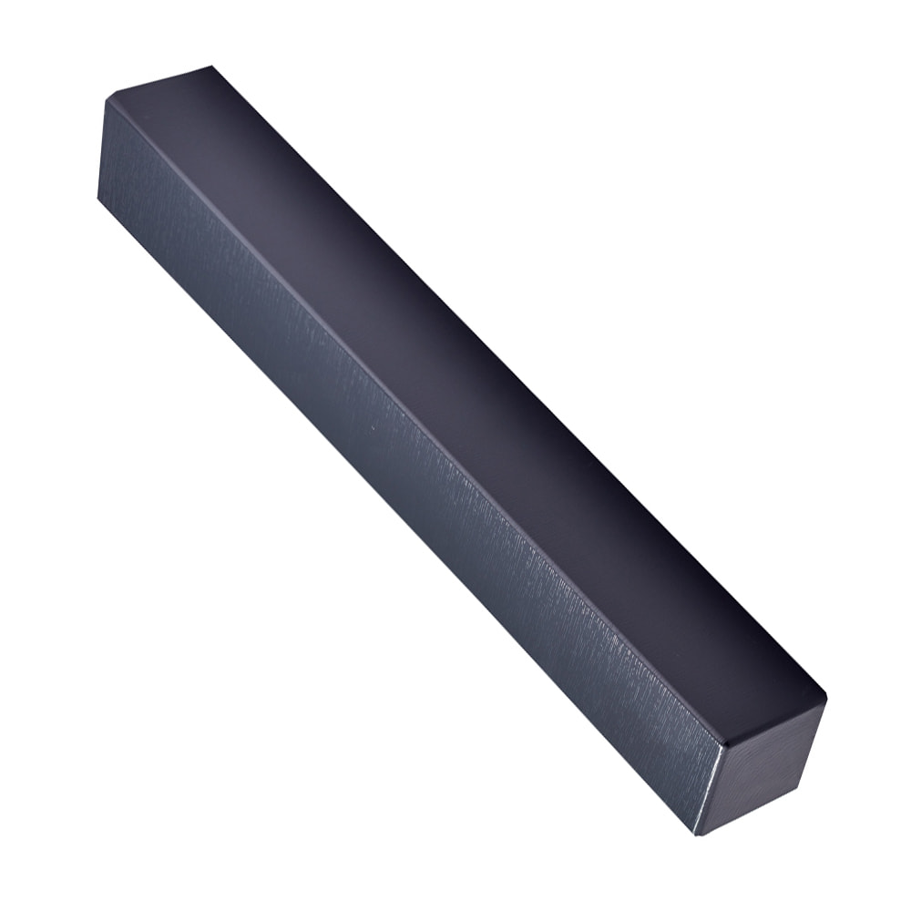 Anthracite Grey Woodgrain Square 90 degrees External Corner Slimline 40mm x 500mm (9mm or 16mm boards | Kestrel)