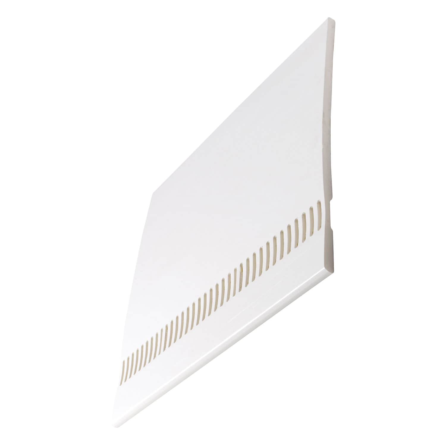 Brilliant White 9mm x 330mm Vented Soffit Board (5m | Kestrel)