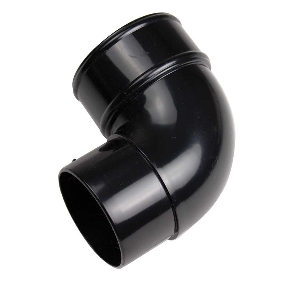 Black 68mm Round 92.5 Degree Offset Bend (Kayflow)