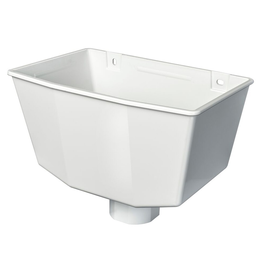 White 68mm Round or 65mm Square Hopper