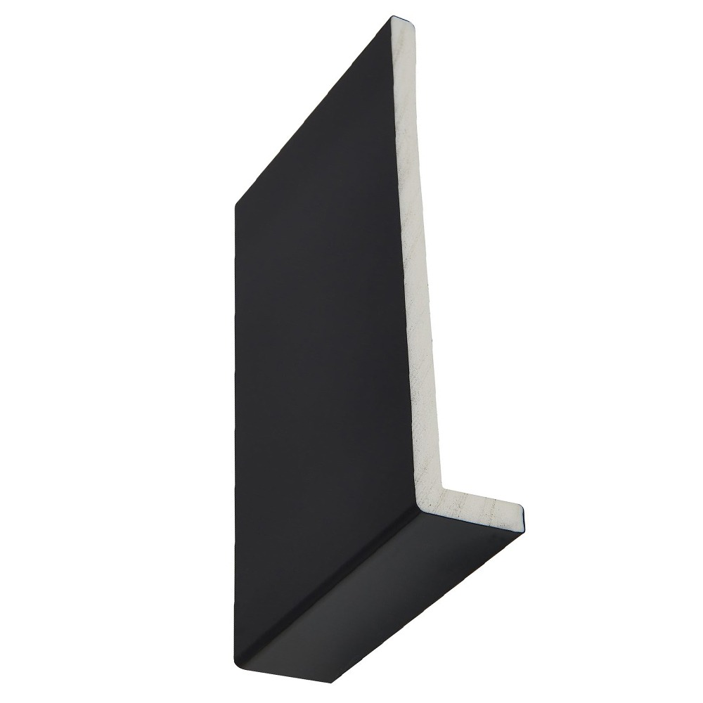 Black Square 9mm x 200mm Fascia Capping Board (5m)