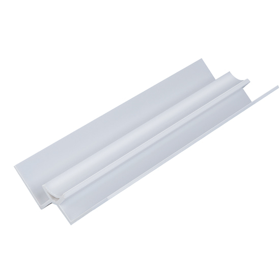 White 10mm Shower Panel Internal Corner (2.4m)
