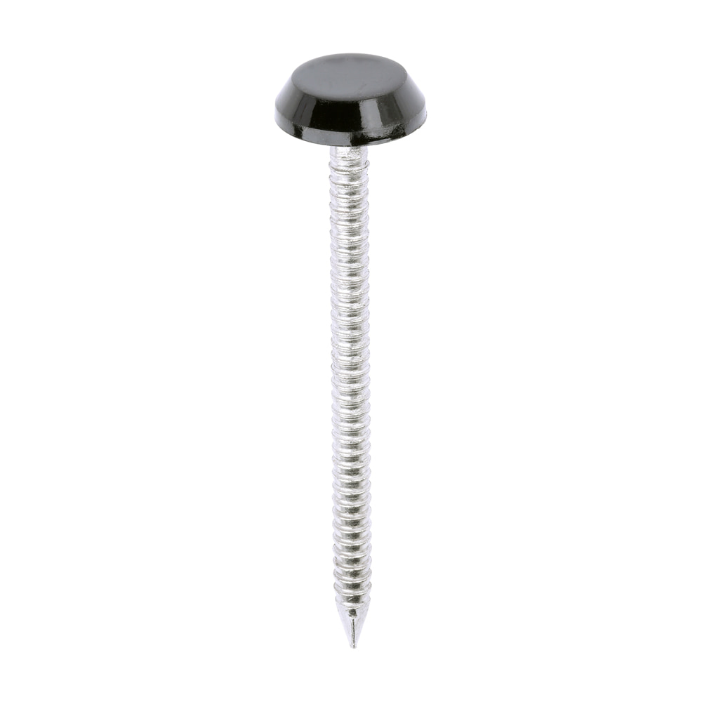 Black 50mm Polymer Headed Nails (100 | TIMCO)