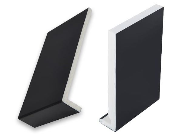 Black uPVC fascia board