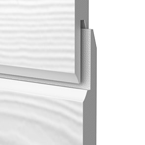 A close up of the Hardie VL planks.